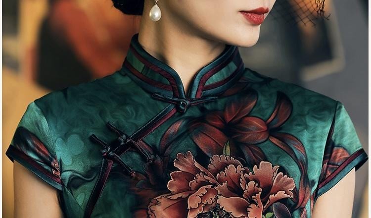 Silk Qipao, Qipao dress for women, Cheongsam, Chinese traditional dress –  Beth and Brian Qipao