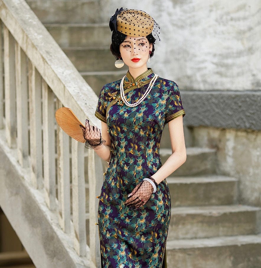 Summer collection, modern midi Qipao