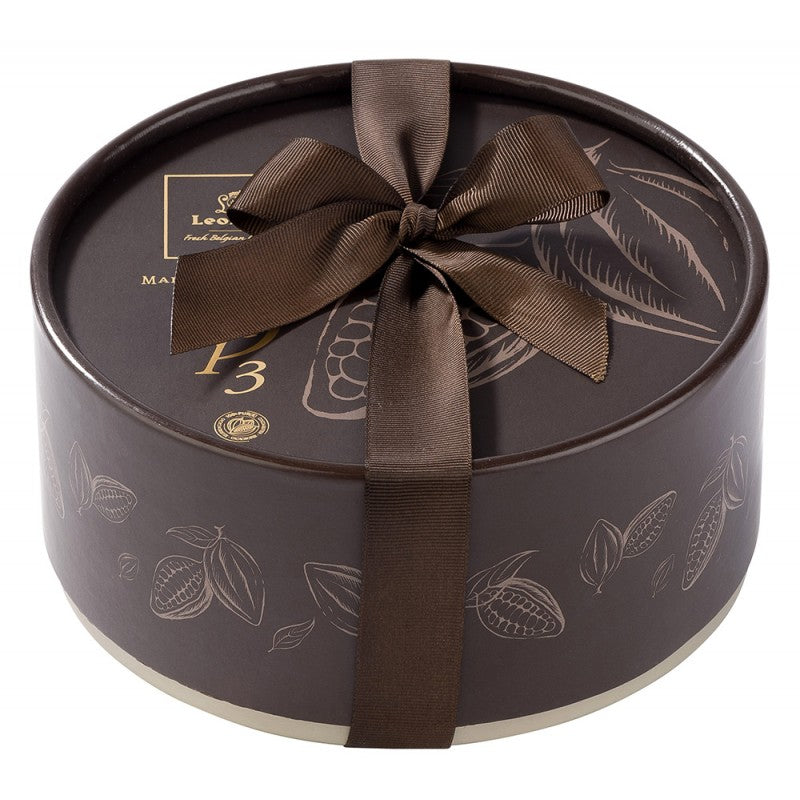 Coffret fête des pères garni de 330 g de chocolats Leonidas