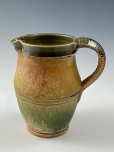 Green and Gold Pitcher