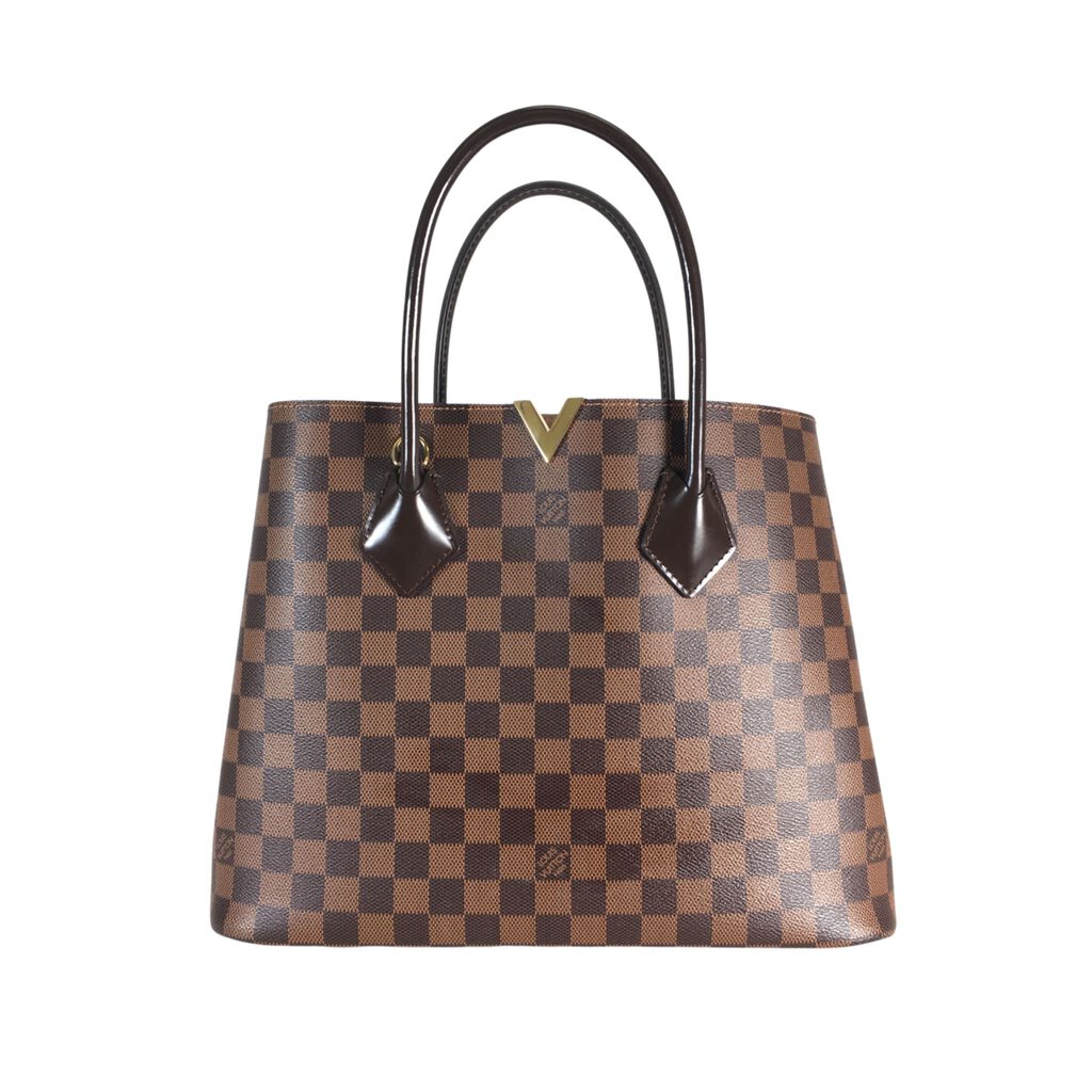 Louis Vuitton Damier Ebene Canvas Kensington V Bag Louis Vuitton