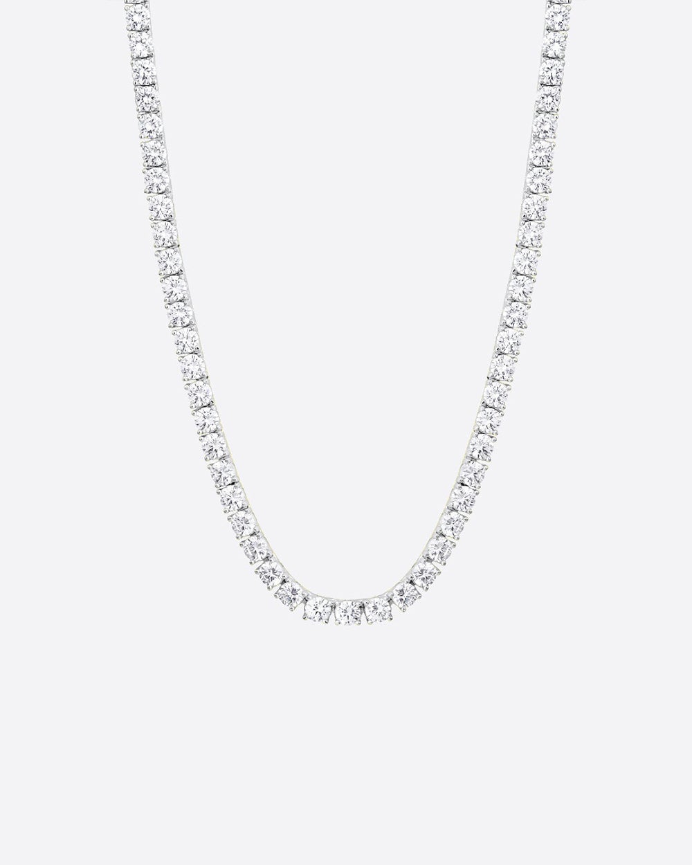 ICE BREAKER CHAIN. - 3MM WHITE GOLD - Drippy Amsterdam product image