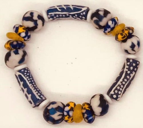 Gye Nyame Beaded Bracelet