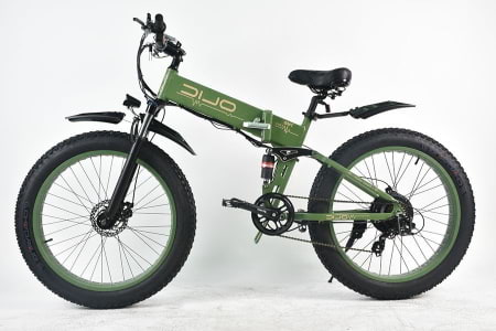 This is a picture of the Olic 500W TMB-26 Tank Mountain Folding Electric Bike.