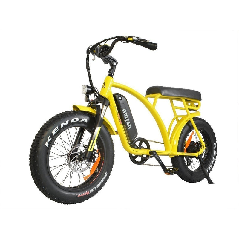 AddMotor 500W Motan M-60 Fat Tire yellow bicycle front