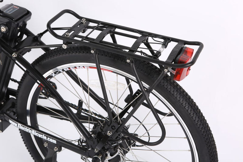 X-Treme 350W Trail Maker Elite Max Electric Mountain Bike - rear rack