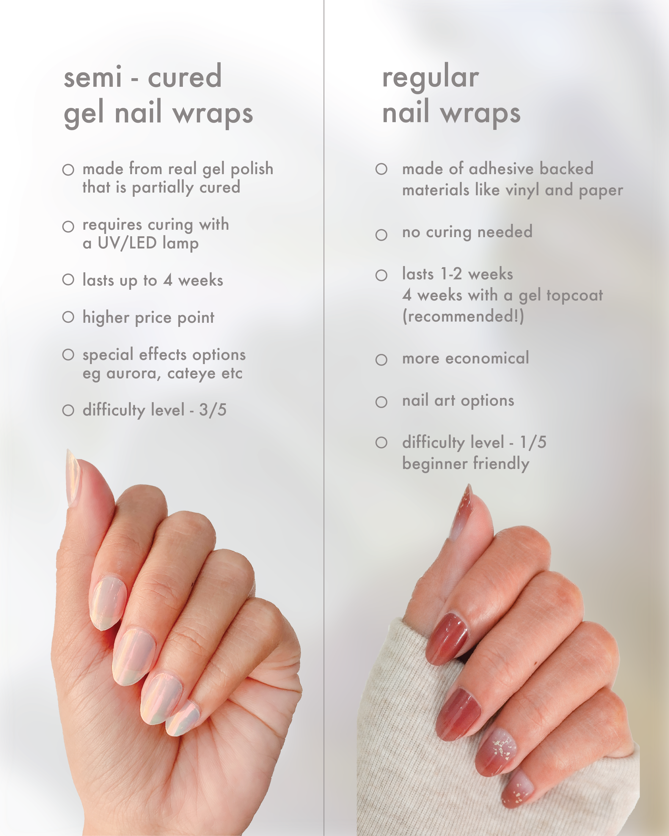 13 Best Nail Wraps & Stickers That Are Long-Lasting & Easy to