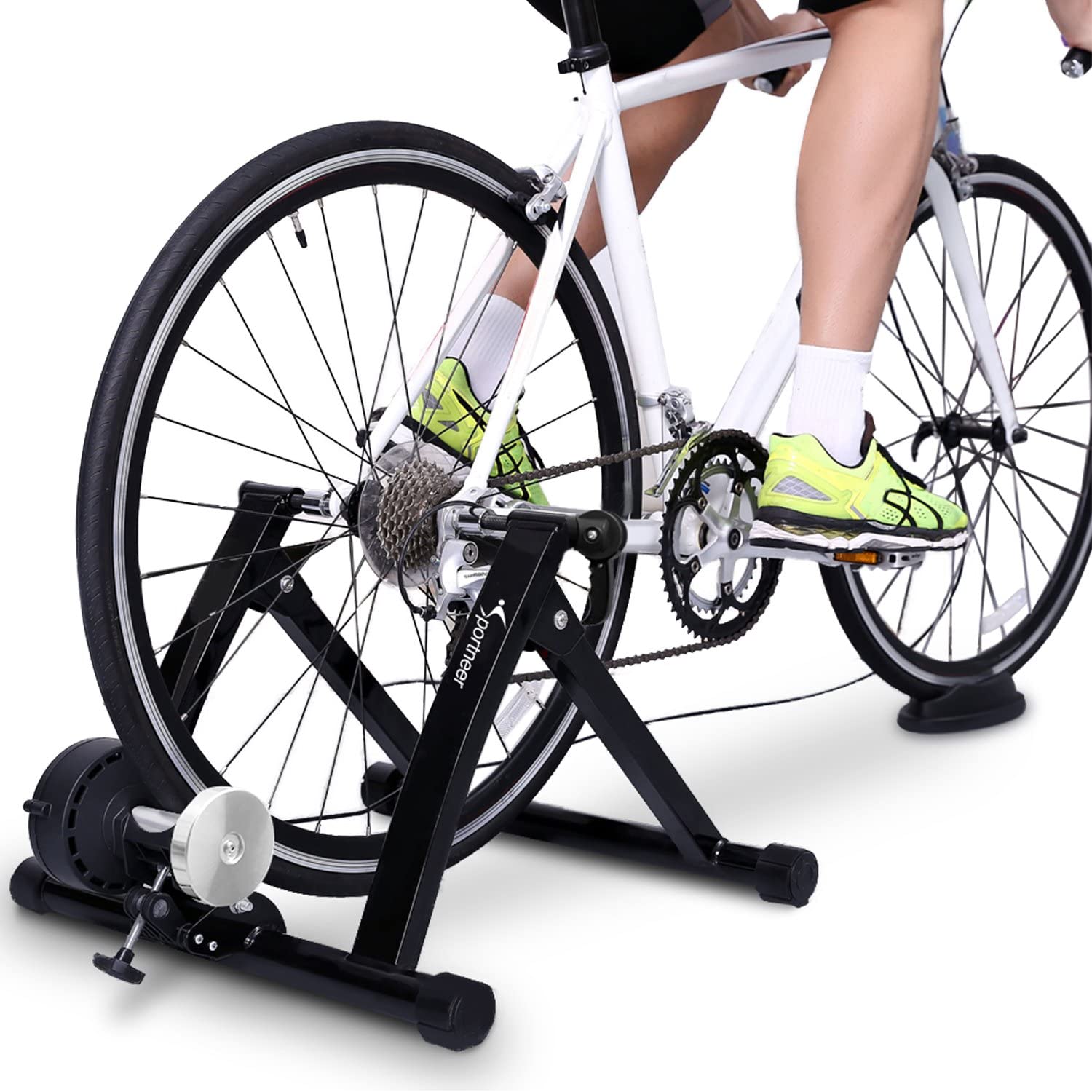 Vertrek naar levering Productie Sportneer Magnetic Stationary Bicycle Exercise Stand