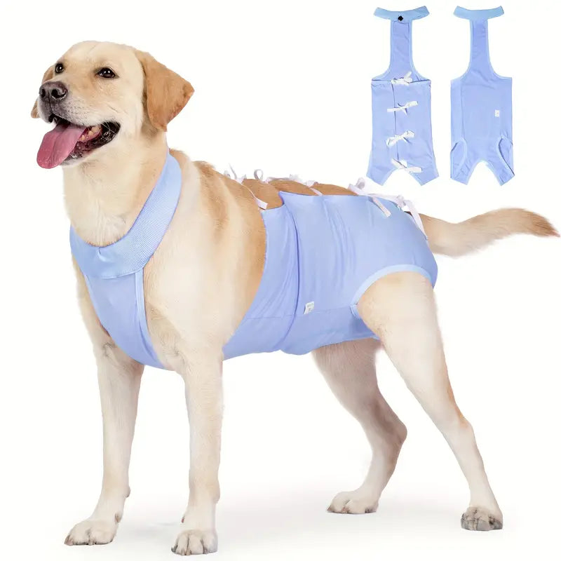 Dog Recovery Clothes, Recovery Suit With Straps For Large Dogs After Neutering