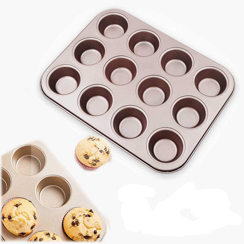 12-Cavity Metal-Reinforced Silicone Mini Donut Pan by Celebrate It®