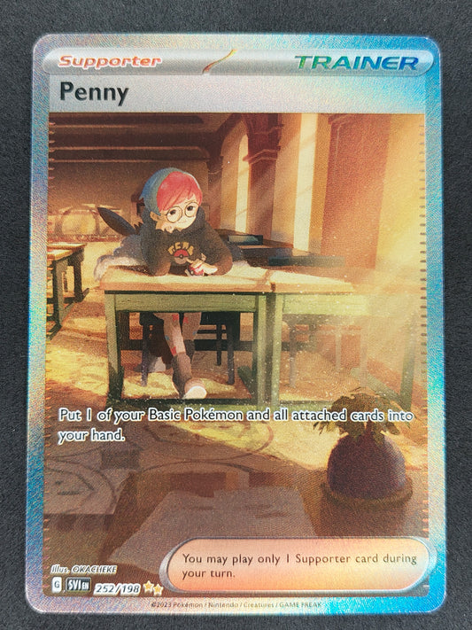 2023 Pokemon Scarlet & Violet Jacq Alt Art Secret Rare 250/198