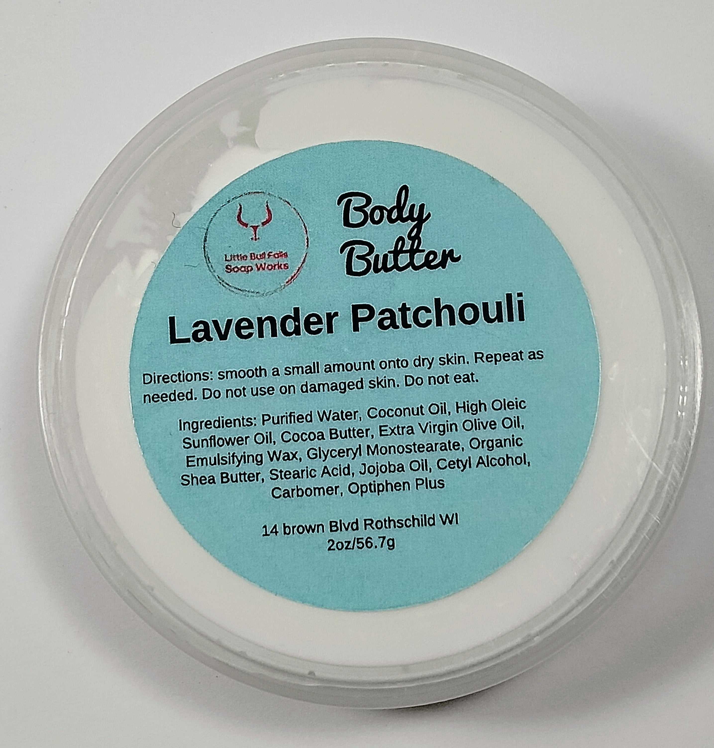 Lavender Patchouli Mini Body Butter