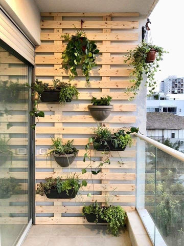 Wall-Mounted Vertical Planter