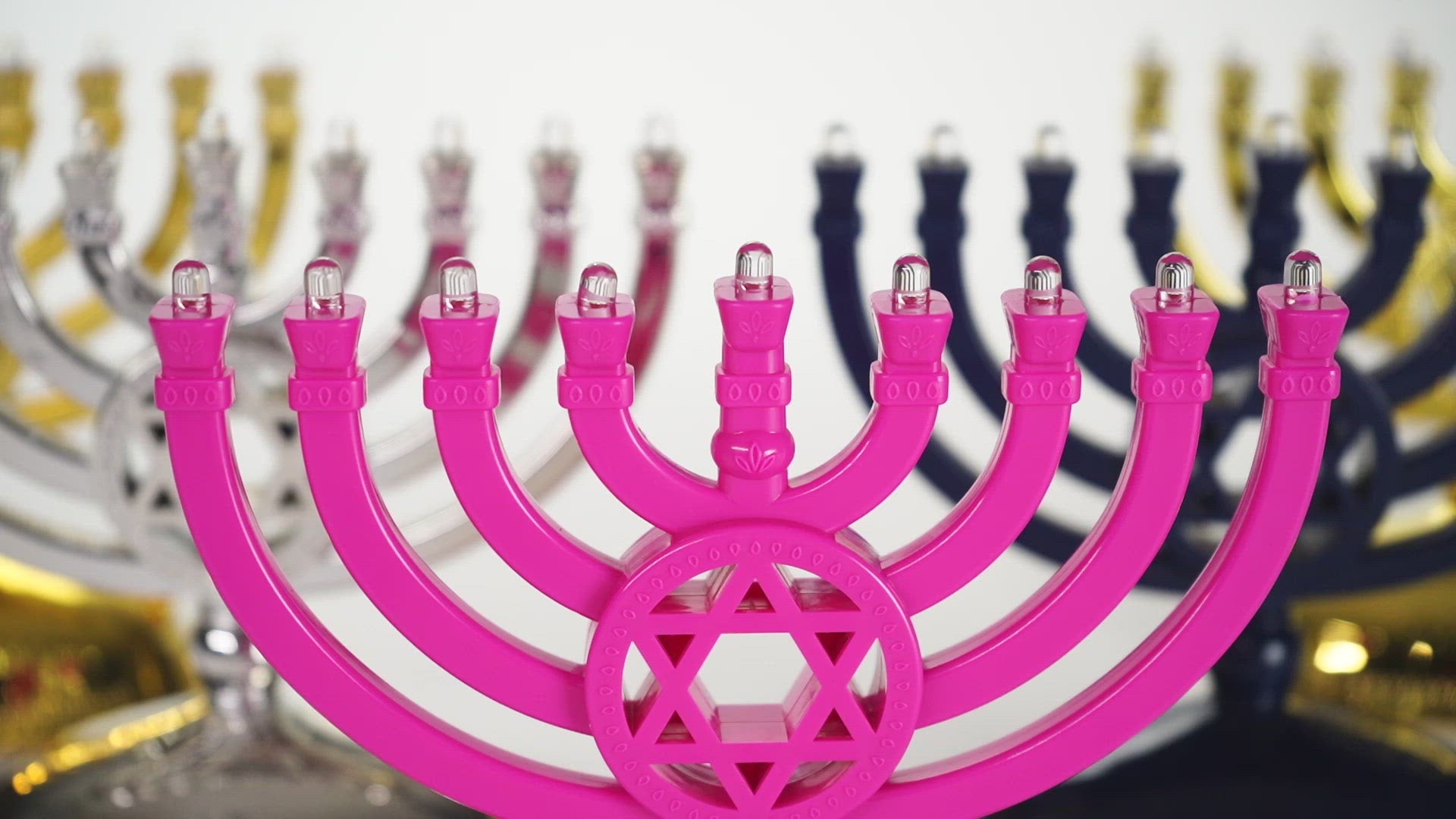 battery operated menorah