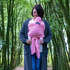 Sleepydust Stretchy Wrap, available in assorted colours, made from cotton and spandex; comfortable and light.