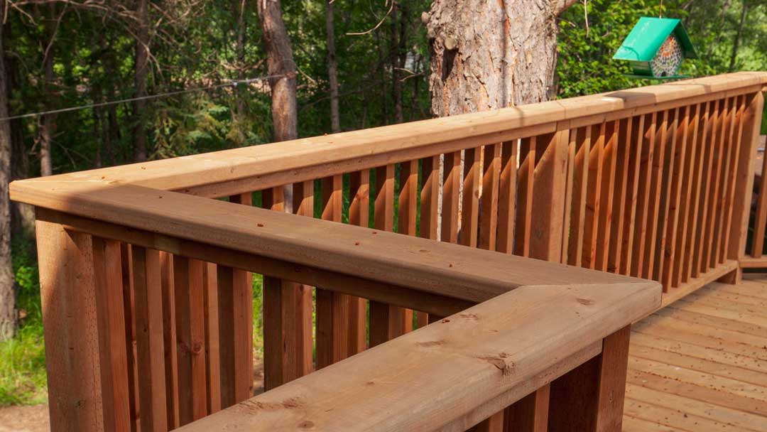 How To Install Flush Posts Top Mounted Railing All Decks