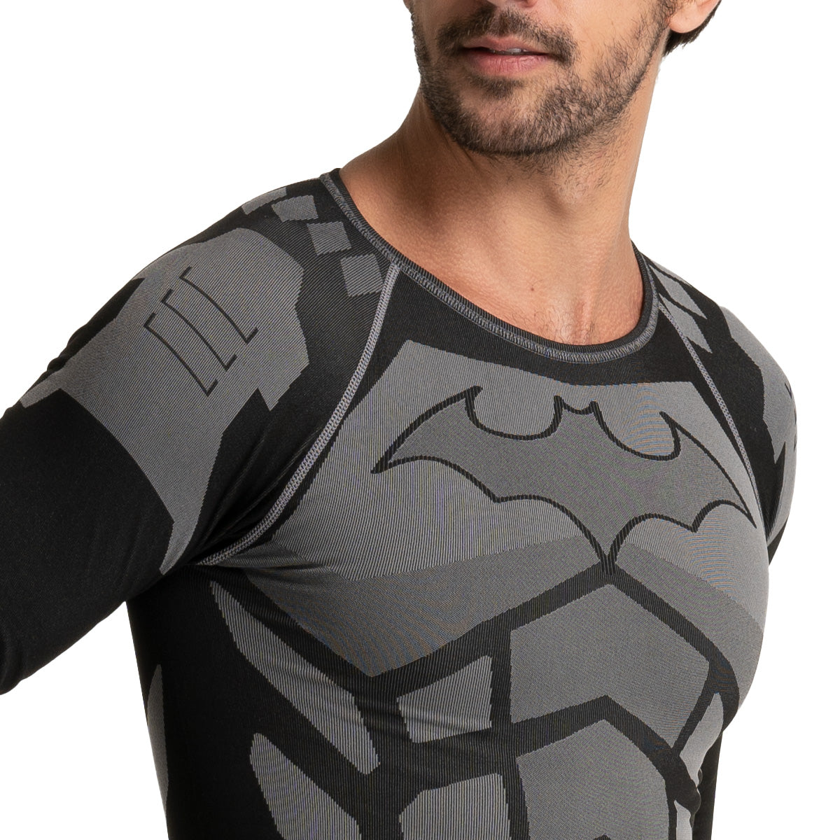 Camiseta Deportiva Batman Primera Capa Microfibra - Top Underwear