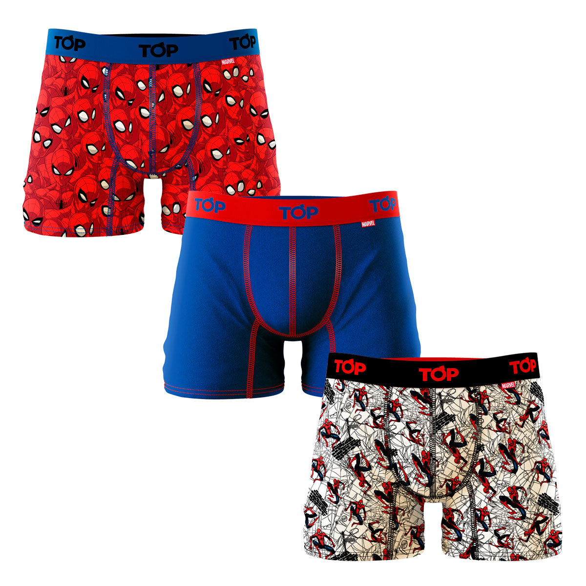 Boxer Medio Marvel Spider Man C2 - Top Underwear