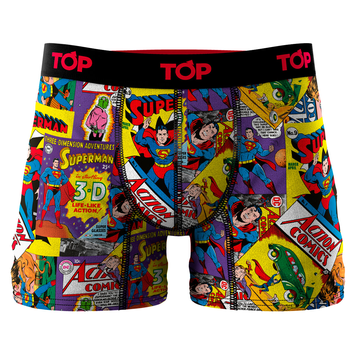 Bóxer Medio Microfibra SHAZAM Pack 3 C8 - Top Underwear