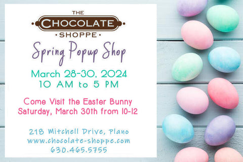 Spring Open House and Easter Bunny at The Chocolate Shoppe