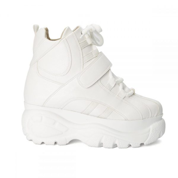 boot tenis branco