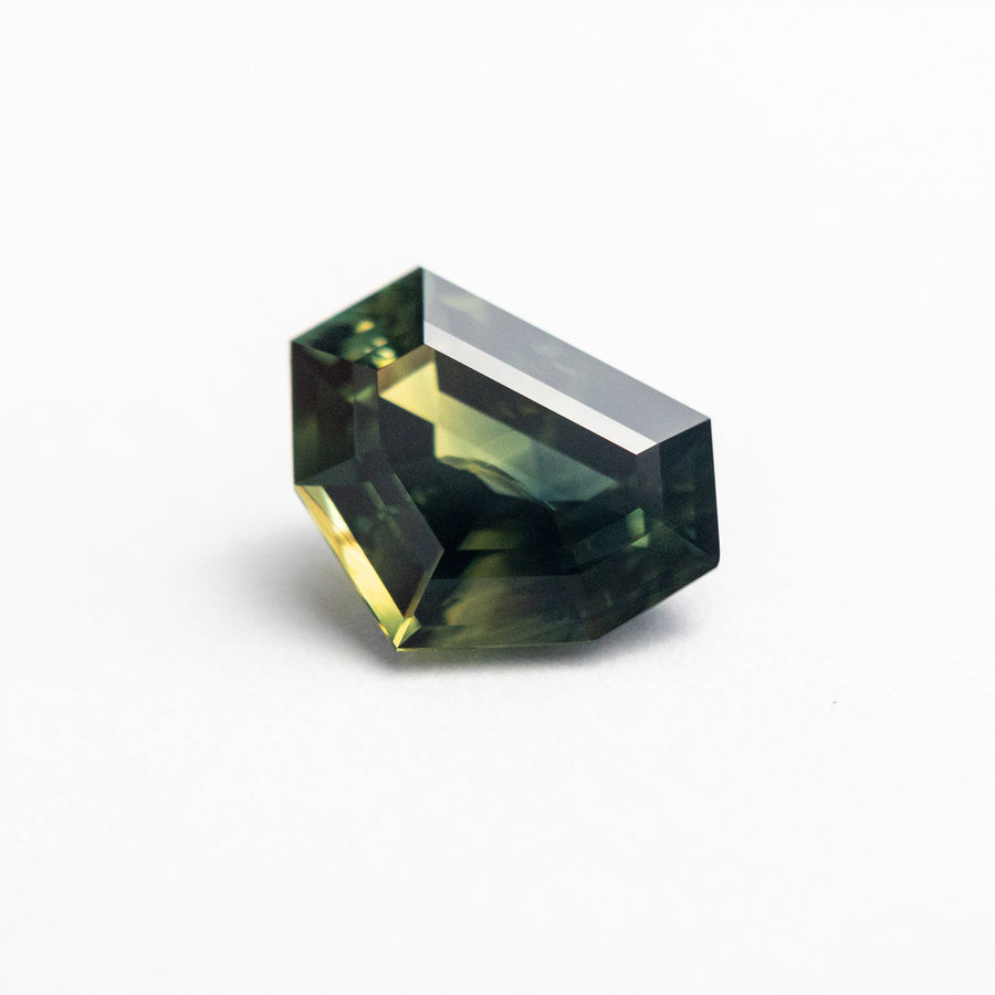 1.75ct 6.72x9.08x3.95mm Shield Brilliant Sapphire 19259-02 - Misfit Diamonds
