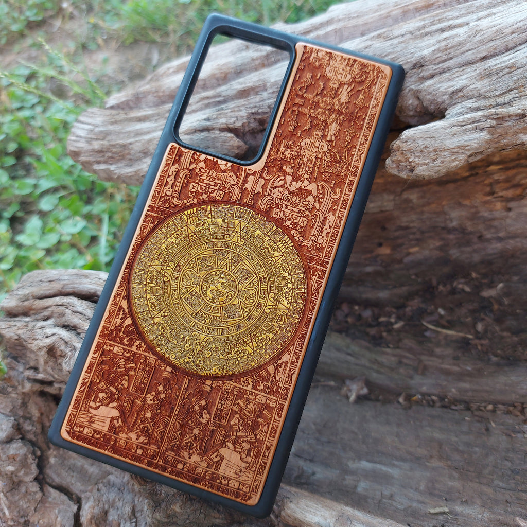 Aztec Calendar Protective Phone Case for iPhone & Samsung Galaxy Note