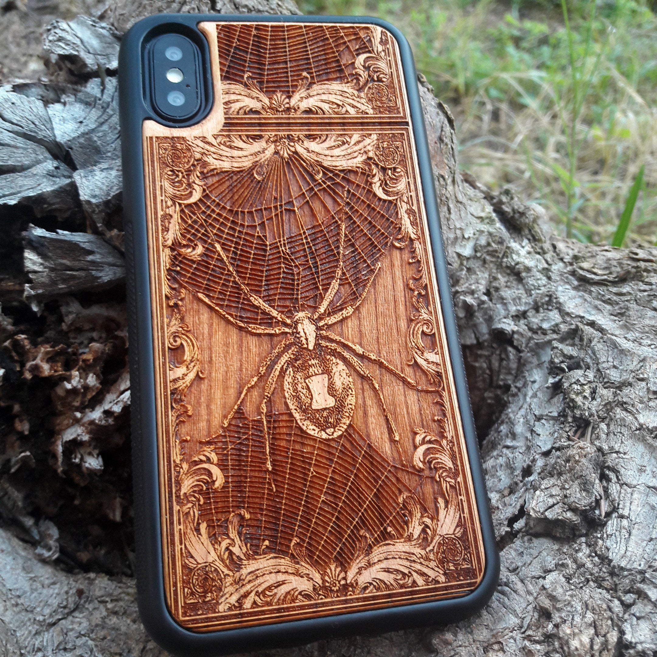 real wood phone case