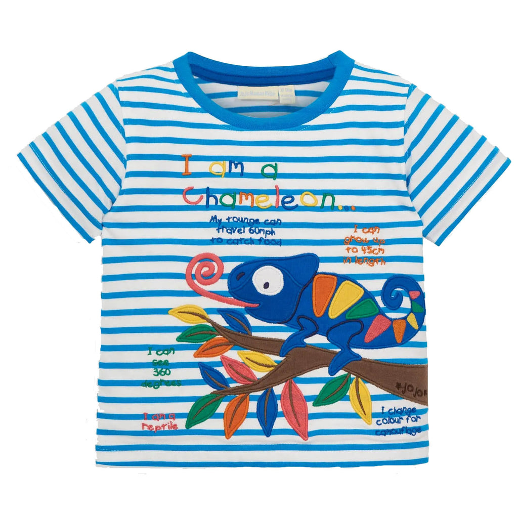 JoJo Maman Bébé Chameleon Appliqué T-Shirt – The Green Crib & Kid