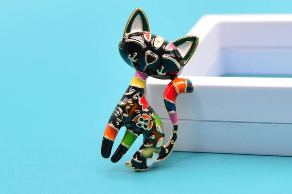 Small Figurine Representing A Cat