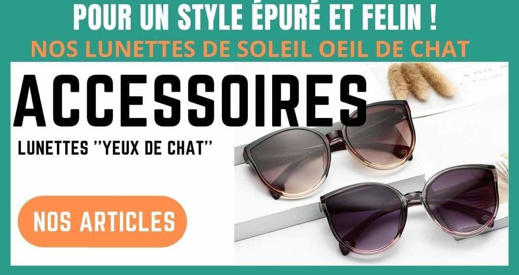 accessoires lunettes femmes 'yeux de chat'