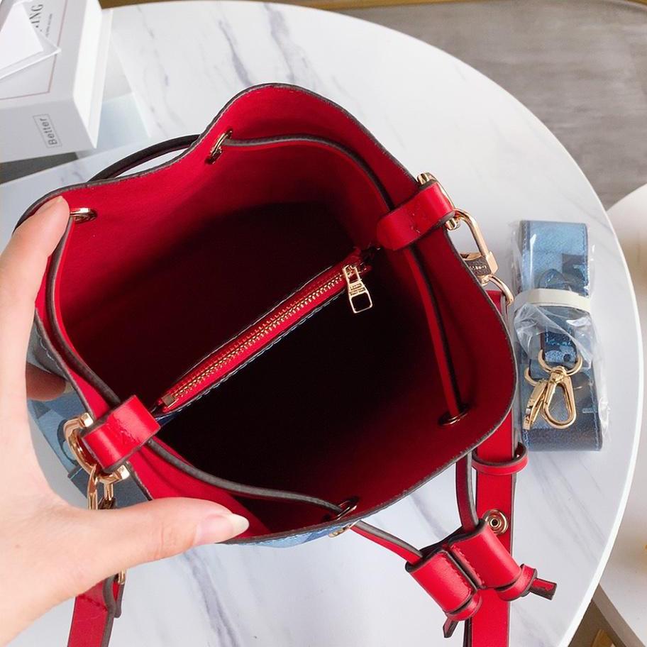 Inseva LV Louis Vuitton Fashion Women Shopping Bag Leather Satch