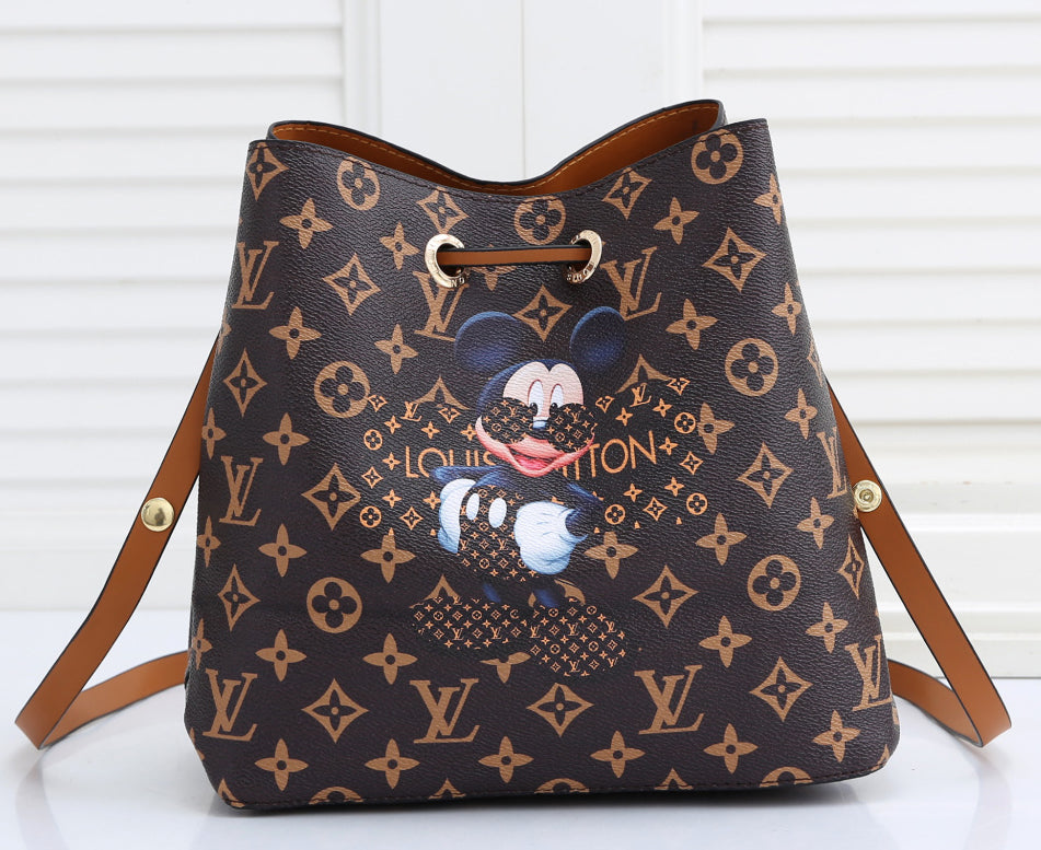 Louis Vuitton x Disney Fashionable Mickey Letters Printed Tie-String