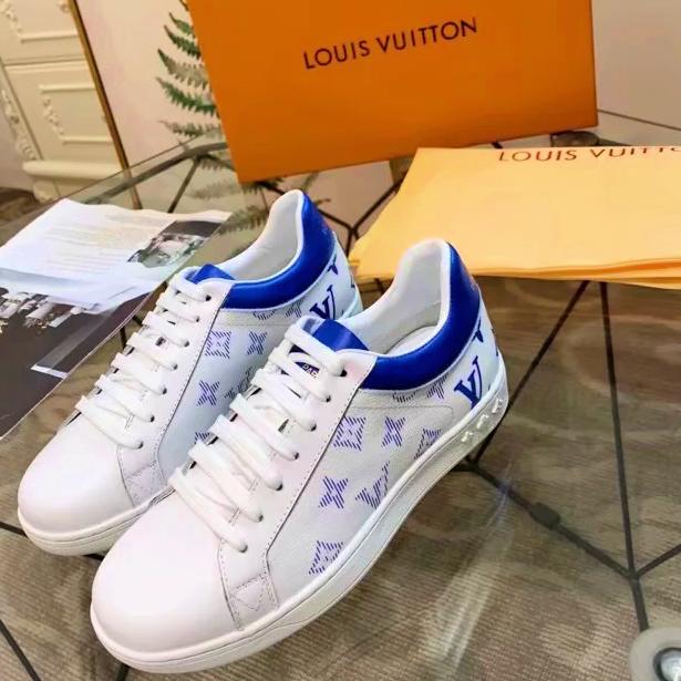 Inseva Louis Vuitton LV Run Away Sneaker Blut Tial Flat Shoes