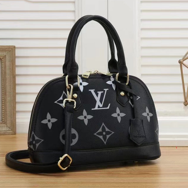 LV Louis Vuitton Fashion Gradient Printed Ladies Handbag Shoulder Messenger Bag Shell Bag