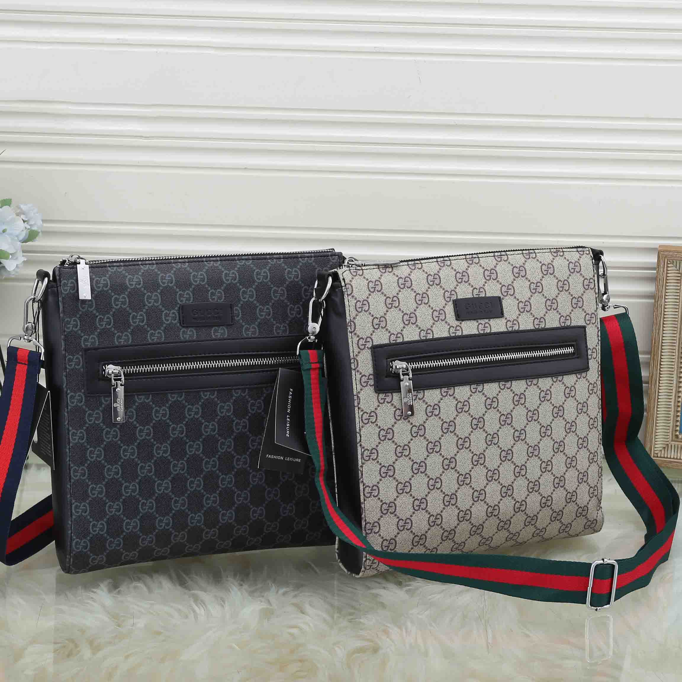 LV Louis Vuitton GG Full letter Ms. Messenger bag Shoulder bag E