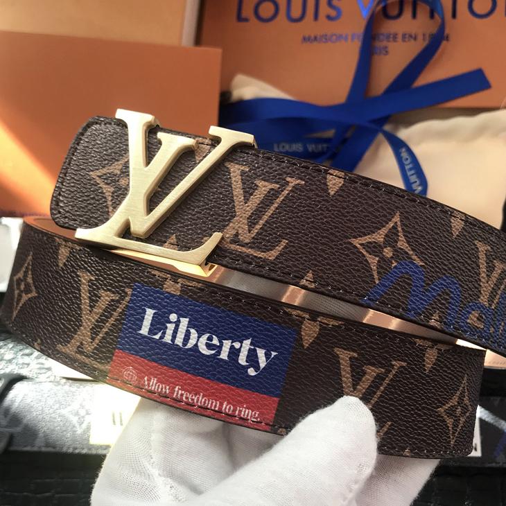 LV Louis vuitton new letter pattern printing ladies and men temp