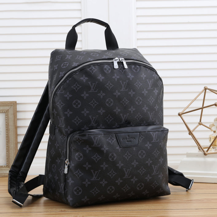 LV Louis Vuitton retro letter printing large-capacity luggage bag travel bag backpack school bag Day