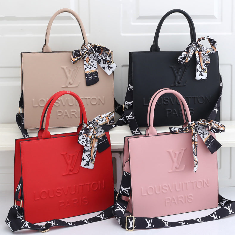 LV Louis Vuitton Newest Popular Women Leather Tote Crossbody Satchel