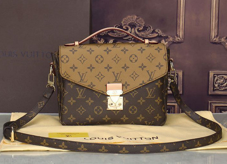 Louis Vuitton LV vintage tote bag classic ladies single shoulder messenger bag