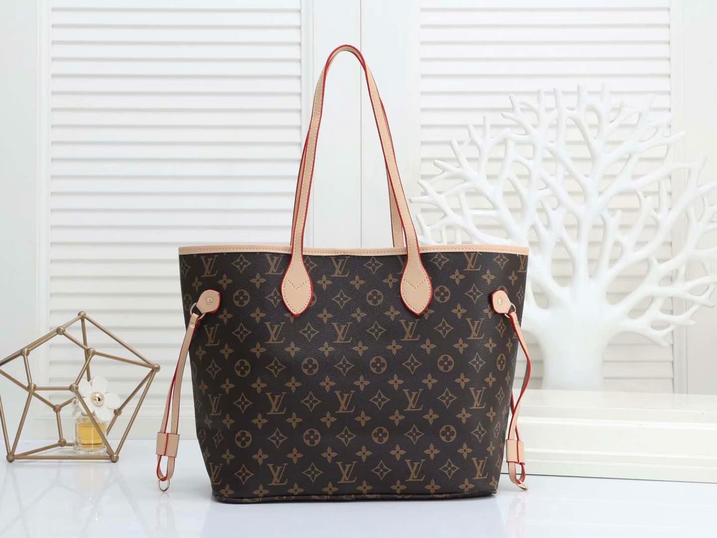 Louis Vuitton LV Classic Two-Piece Set Large-capacity Shopping Bag