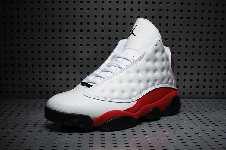 Inseva Air Jordan 13 AJ13 Popular Men Casual Sport Running Basketball Shoes Sneakers White&Black