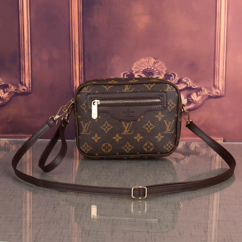 LV Louis Vuitton Letter Good Retro Shoulder Bag Messenger Bag Sh