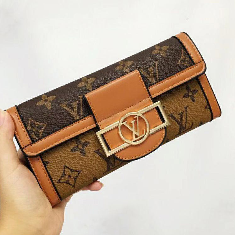 Louis Vuitton Classic LV Letter Print Pattern Long and Short Handbags Coin Purses Fashion Men's 