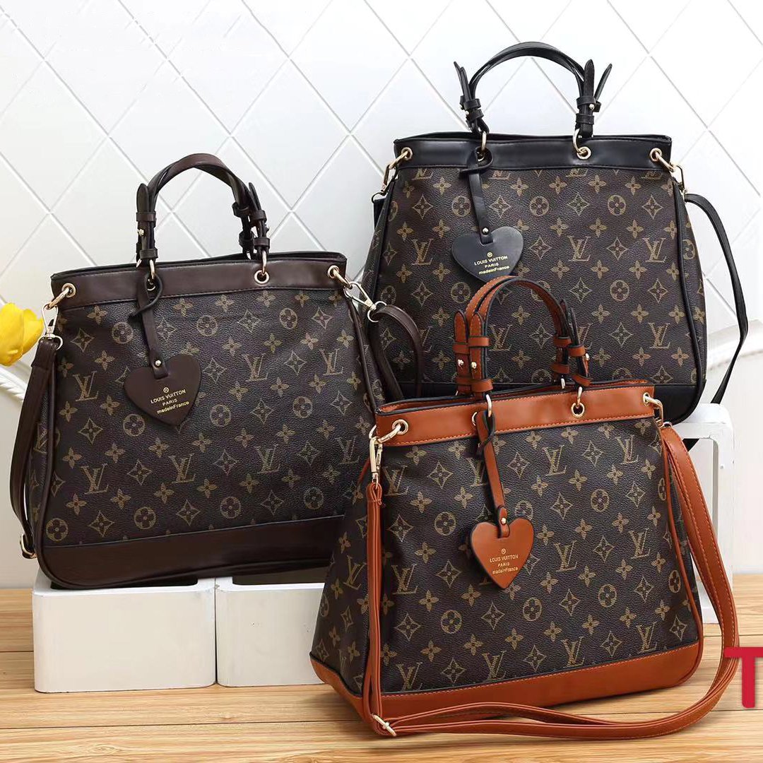 LV Louis Vuitton Fashion Shopping Bag Handbag Shoulder Messenger