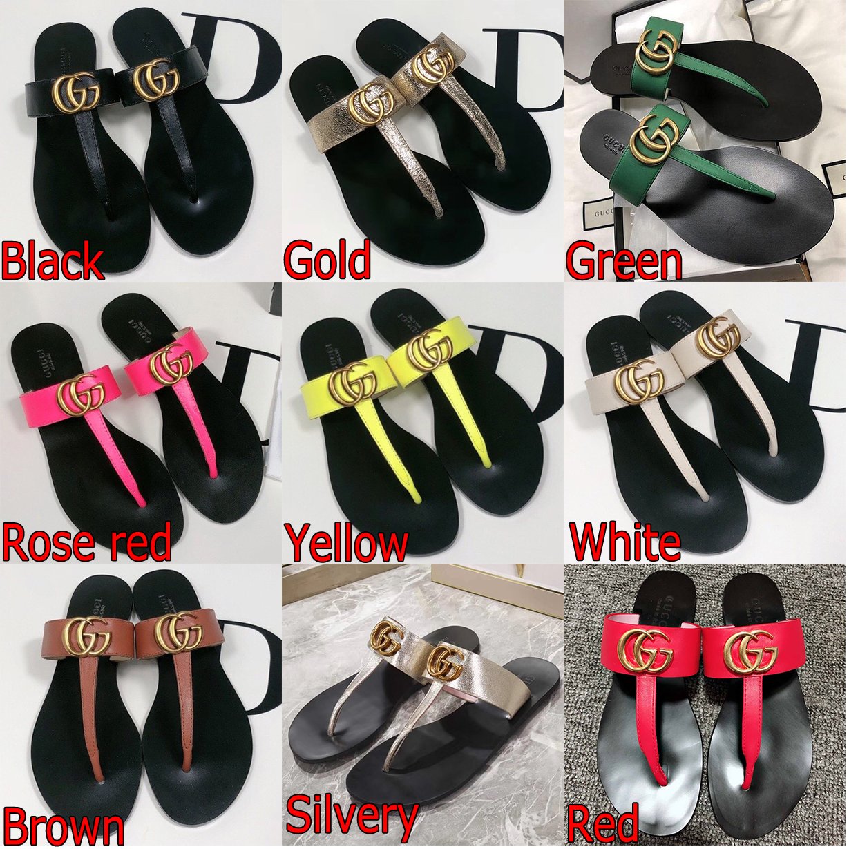 LV Louis Vuitton GG Woman Men Fashion Slippers Sandals Flat Shoes from