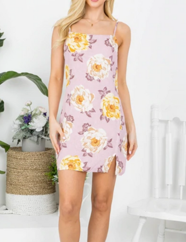 misty floral dress by belle xo botique