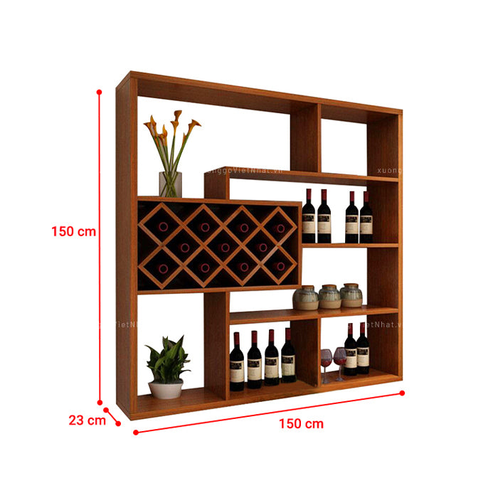 Bạn đang có nhu cầu lưu trữ rượu trong không gian nhà mình, nhưng không có đủ diện tích? Hãy khám phá kệ rượu treo tường TR-0081 tiên tiến. Với tính năng sáng tạo và bắt mắt, bạn sẽ tìm thấy một lựa chọn hoàn hảo để lưu trữ tất cả những loại rượu mà bạn yêu thích.