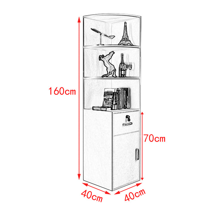 Tủ rượu góc TR-0156 là một thiết kế mới lạ với đường nét tinh tế, hài hòa giữa gỗ và kính. Hãy để mắt mời gọi bạn thưởng thức vẻ đẹp của những thùng rượu được bày trí đầy tinh tế trong tủ rượu góc TR-0156.