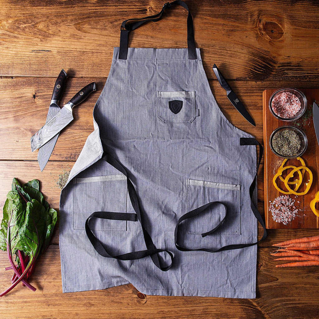 Gandalf Apron by Dalstrong laying on table